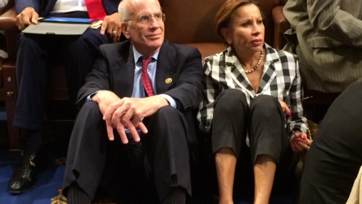 Rep. Velázquez sitting with Welch
