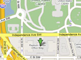Map of Washington DC office